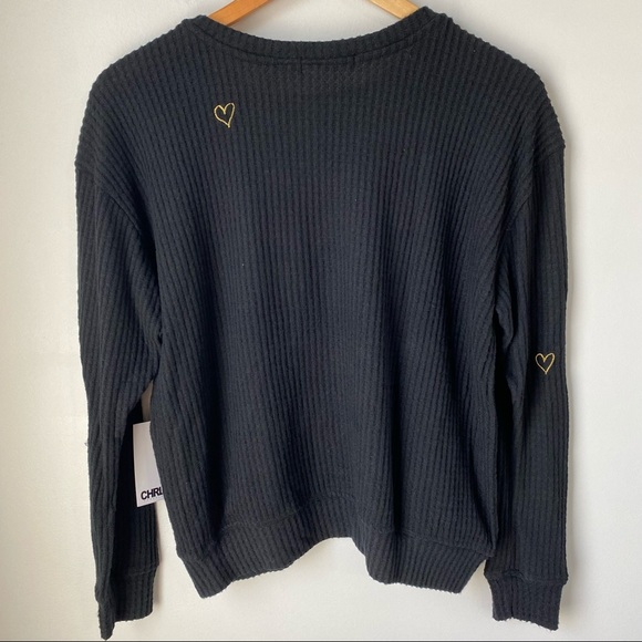 CHRLDR Lurex Hearts Sweatshirt - Picture 5 of 15